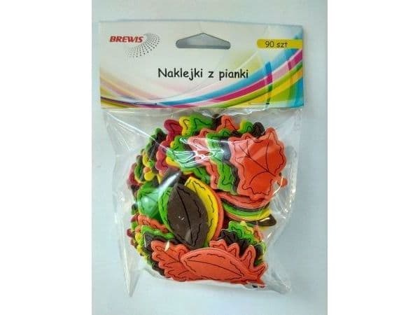 Skumstickers 90 st PVC 21 blad