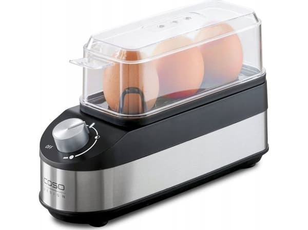Caso E3 äggkokare 210 W svart/silver