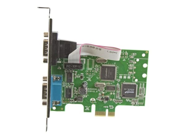 StarTech.com PEX2S1050, PCIe, Sarja, Full-height / Low-profile, RS-232, CE, FCC, Microsoft WHQL, SystemBase - SB16C1052PCI