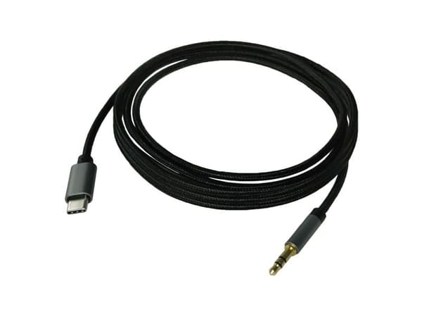 ROLINE 12.03.3218, Sort, Grå, USB C, 3.5mm, 3 m, Hanstik, Hanstik