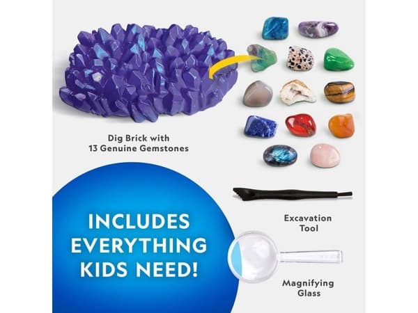 National Geographic Jumbo Gemstone Dig Kit