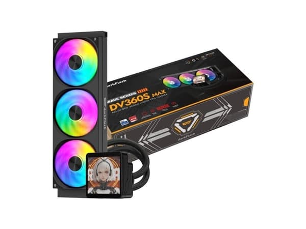 DarkFlash DV360S MAX CPU Cooler (Juodas)