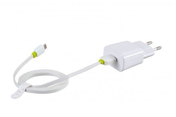 iBOX C-31 - Strömadapter - 2 A (USB) - på kabel: Micro-USB