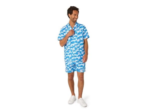 OppoSuits Smurfene sommerdrakt