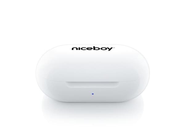 Niceboy HIVE drops Fleur, Trådlös, 20 - 15000 hz, Idrott, Headset, Vit