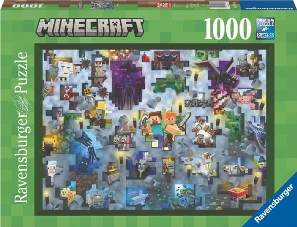 Minecraft Mobs 1000 palan palapeli