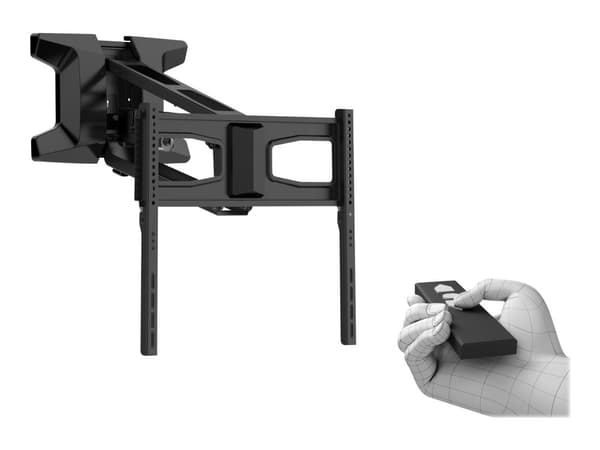 Multibrackets M Motorized Pull Down Full Motion Flexarm - Konsol - för LCD-TV - svart - skärmstorlek: 37"-70" - väggmonterbar