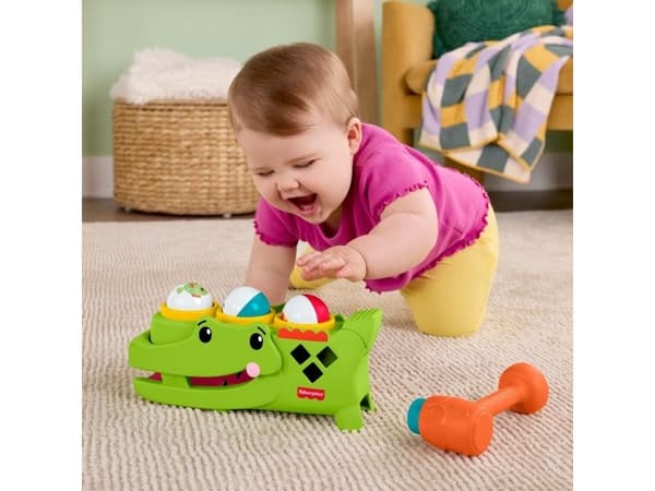 Fisher-Price Tap & Roll Alligator