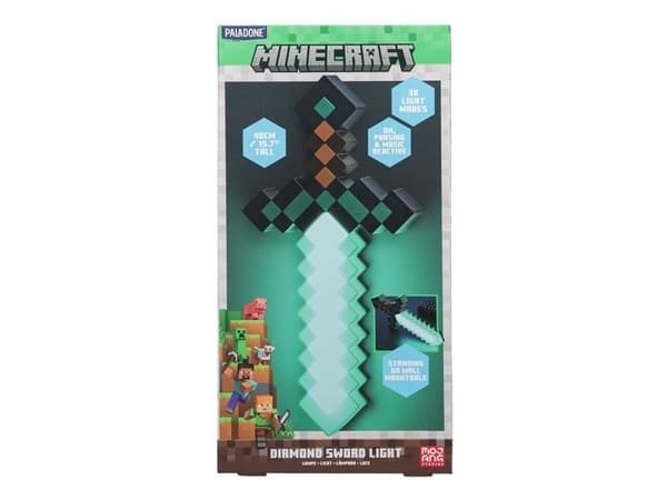 Paladone PALADONE Minecraft Lampe diamantsverd