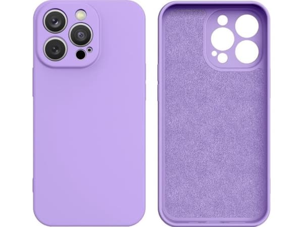 Silikondeksel iPhone 14 Plus silikondeksel - lilla