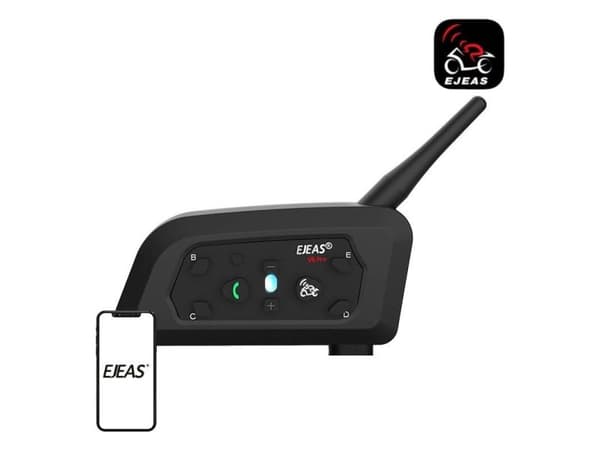 Moottoripyörän sisäpuhelin EJEAS V6PRO+