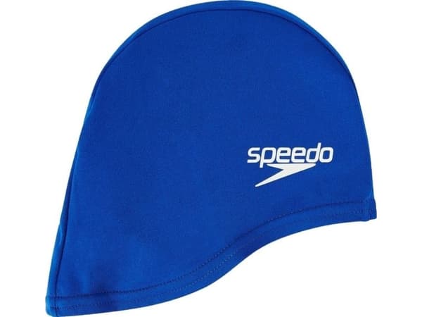 Speedo svømmehette junior polyester cap blå