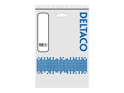 DELTACO F/UTP Cat6 patchkabe, LSZH,l 0.5m, grå