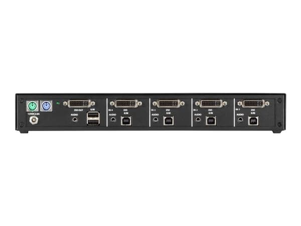 Black Box SECURE KVM SWITCH, SH, 4-PORT, DVI-I, USB