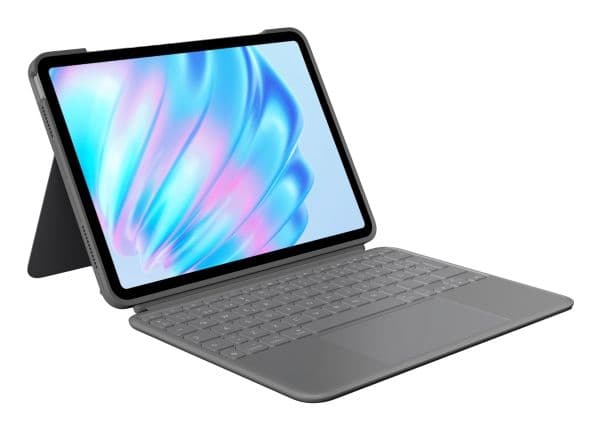 Logitech Combo Touch, QWERTY, Espanja, Tasohiiri, 1,8 cm, 1 mm, Apple