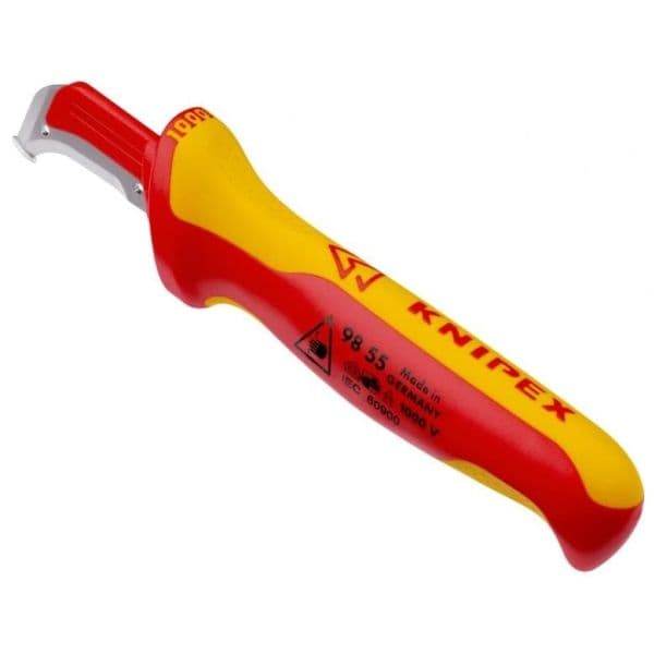 KNIPEX avskalningskniv, 155 mm