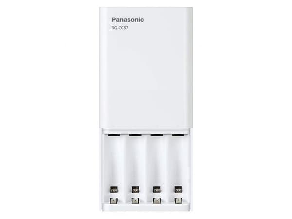 Panasonic eneloop BQ-CC87 - 1,25 - 6 t batterilader - (for 2/4xAA/AAA)