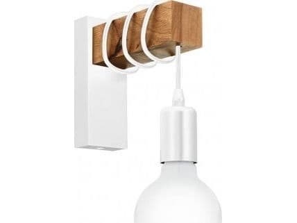 EGLO TOWNSHEND VÄGG VIT/WOOD
