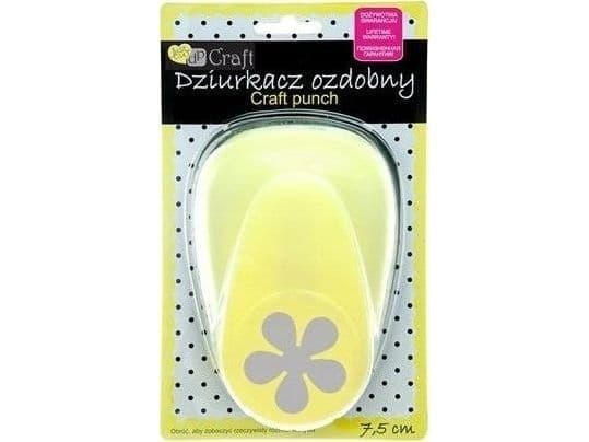 DP Craft dekorativ hulltaker 7,5 cm blomst