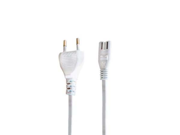 Sinox One 8-tals kabel 1,8 m vit