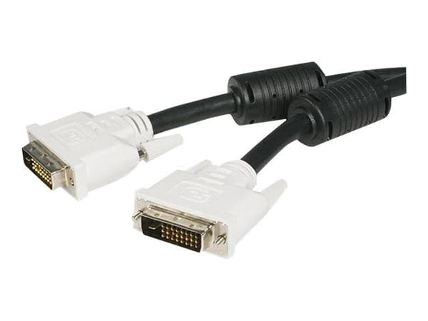 StarTech.com 5m DVID Dual Link Cable M/M - DVI-kaapeli - dobbeltlink - DVI-D (han) til DVI-D (han) - 5 m