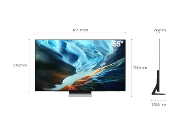 Televizorius Samsung QE55S90HAEXXH 2026m. modelis