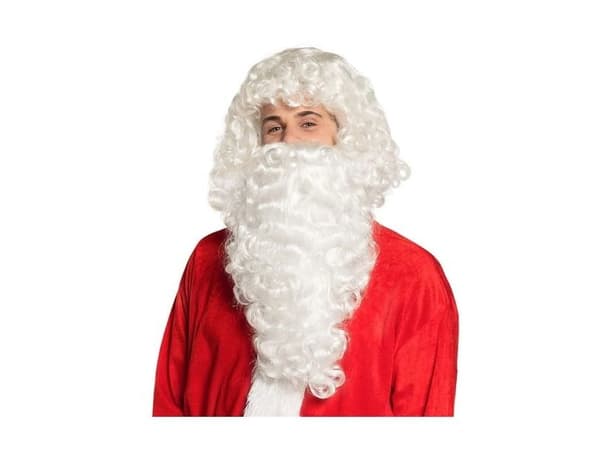 Julemandsparyk og skæg