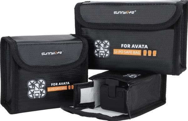 SunnyLife etui til 2x batteri til DJI Avata / At-dc478-2