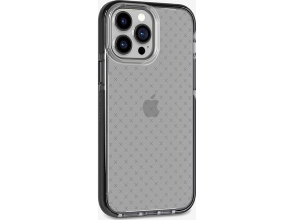 Tech21 Evo Check, Suojus, Apple, iPhone 13 Pro Max, 17 cm (6.7"), Musta, Läpinäkyvä