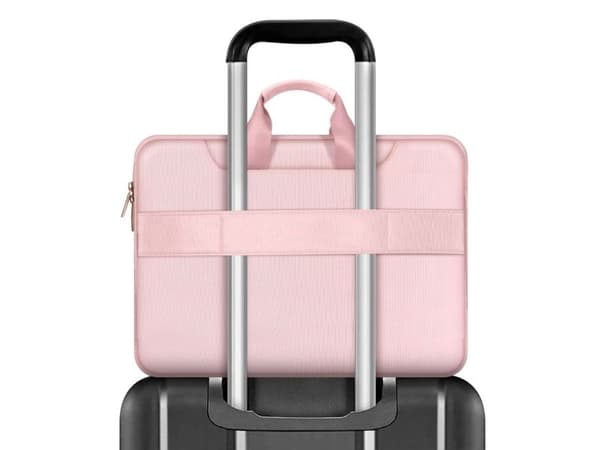 Tech-Protect Pocket 15-16 laptopväska - rosa
