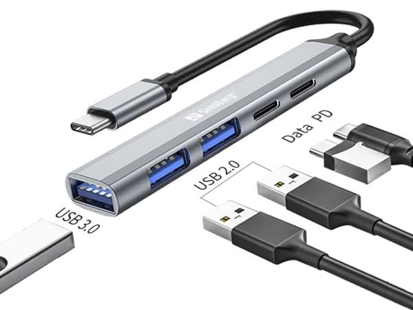 Sandberg - Dokkingstasjon - USB-C