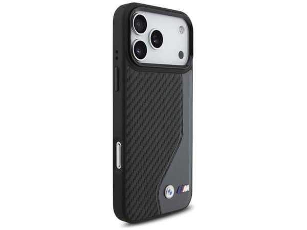 BMW M Carbon Logo MagSafe case for iPhone 17 Pro Max - graphite