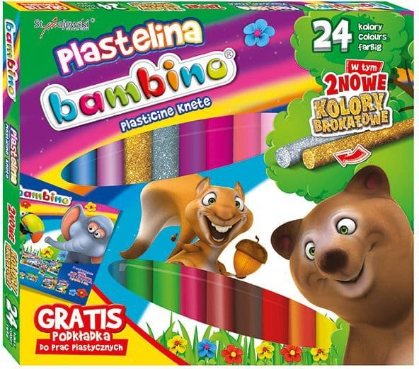 St. Majewski Plasticine 24kol Bambino p5