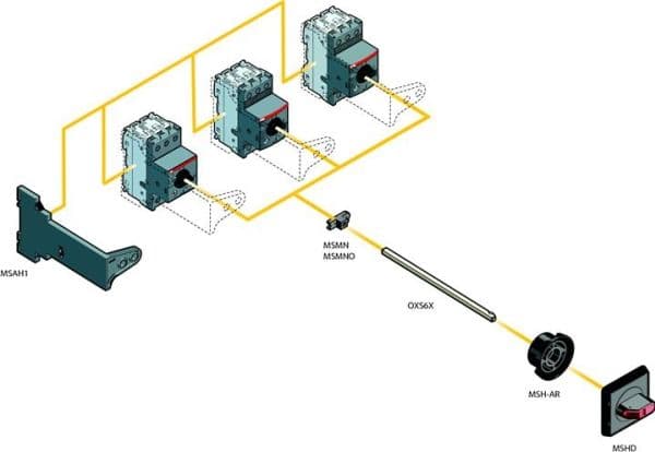 ABB 1SAM350005R1006, Laatikko