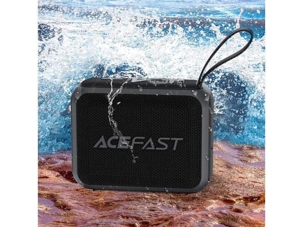 Acefast K4 Go Bluetooth 5.4 mini trådløs høyttaler svart