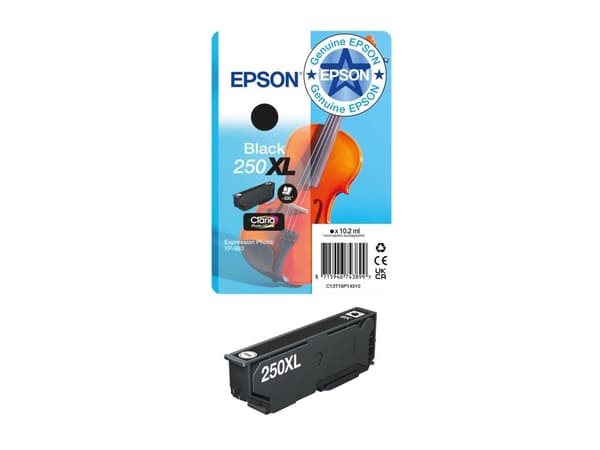 EPSON muste musta 10.2ml XP 980, ''25XL''