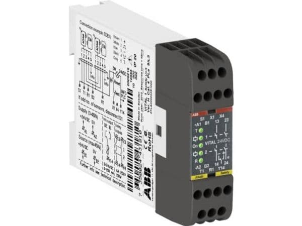 Säkerhetsmodul, 1 dynamisk ingång Vital-1