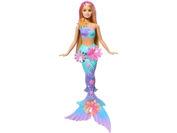 Barbie Blooming Magic White Mermaid-docka