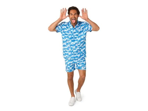 OppoSuits Smurfene sommerdrakt