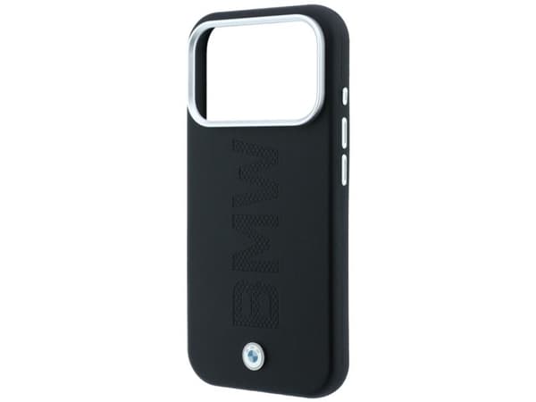 BMW Sign Centered Deboss MagSafe Case for iPhone 17 Pro Max / 18 Pro Max - Black