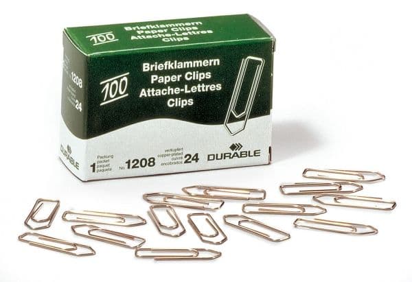 Durable 120824, Koppar, 32 mm, 100 styck