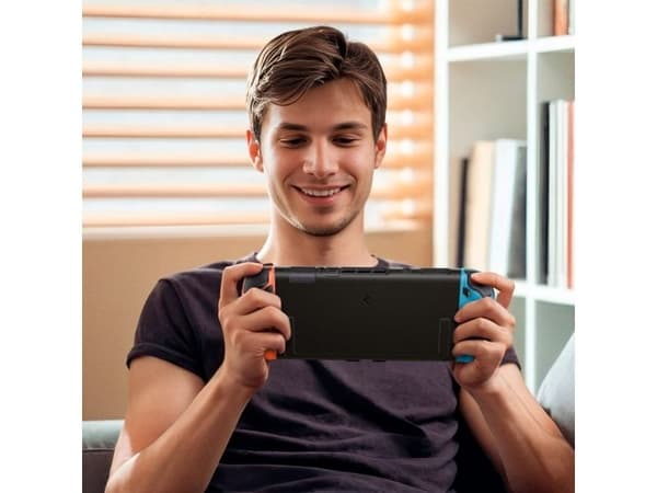 Spigen Nano Pop-cover till Nintendo Switch 2 - sort