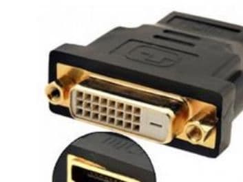 Techly IADAP-HDMI-644, DVI-D, HDMI, Sortera