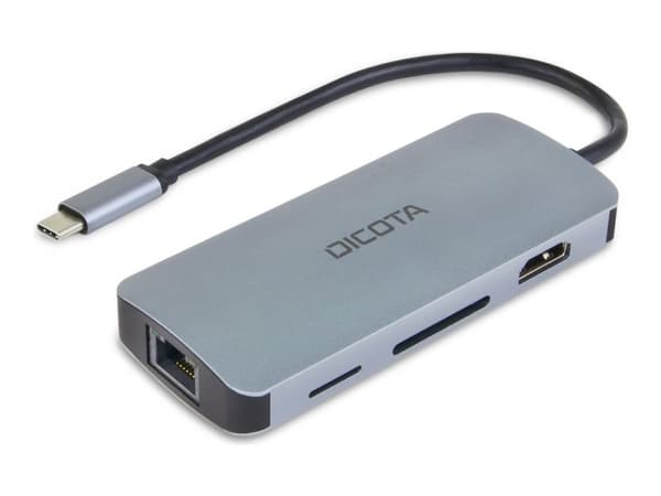 DICOTA - Dockningsstation - USB-C - HDMI