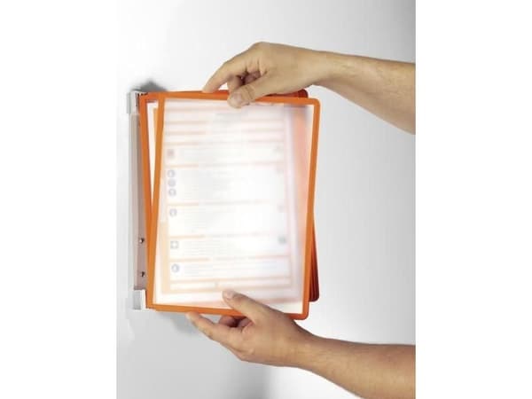 Durable 5551-09, Poträtt, A4, Orange
