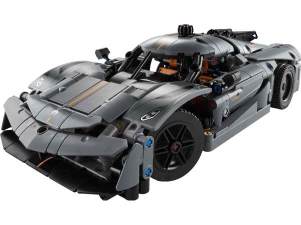 LEGO Technic 42173 Koenigsegg Jesko Absolut-hyperbil i grått