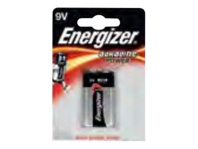 Energizer Alkaline Power - Batteri 9V - Alkaline