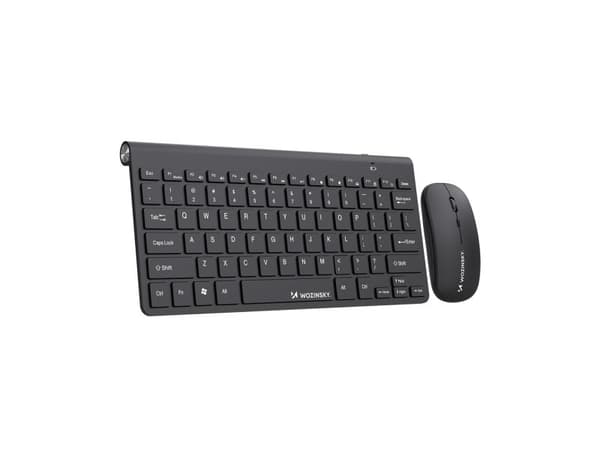 Wozinsky langaton näppäimistö + hiiri compact - musta