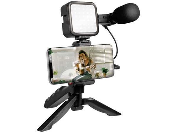 LogiLink AA0157 Videopidike Musta