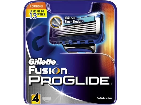 Gillette Proglide Barberblade, 4-pakning